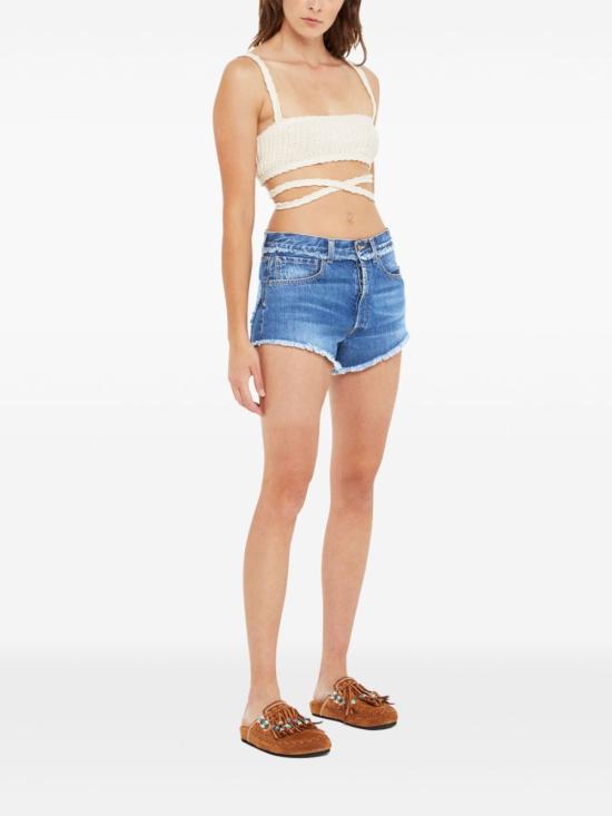 25SS 알라누이 숏팬츠 LWYC009R25DEN0024700 Denim - ALANUI