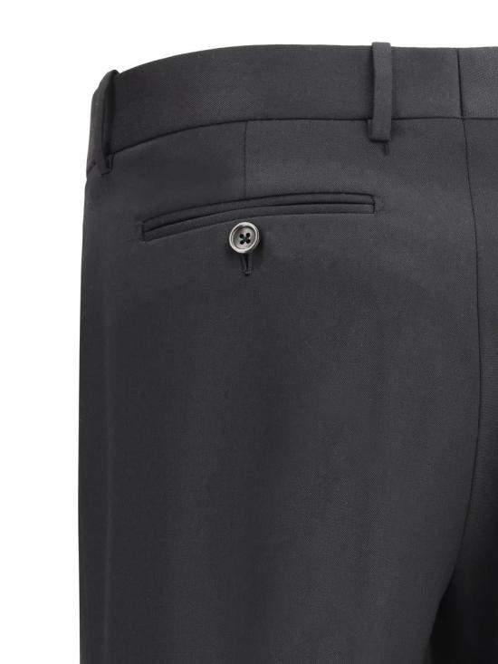 25SS 톰포드 스트레이트 팬츠 PAW600FAX1340 LB999 Black - TOMFORD