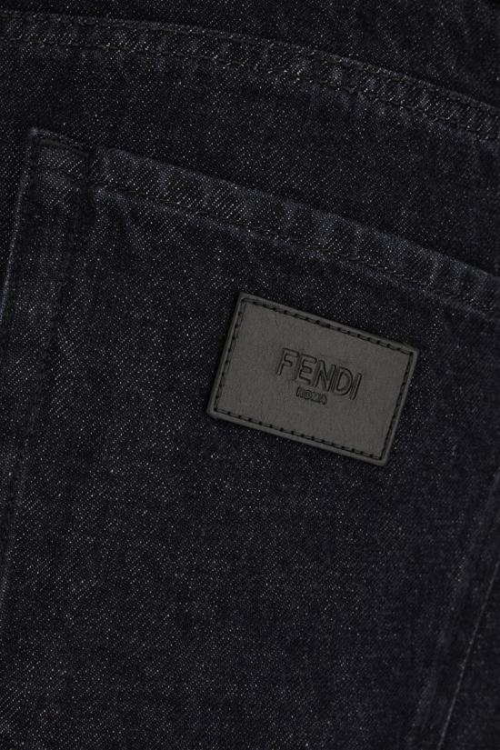 24FW 펜디 데님 팬츠 FLP285ATK3 F0QA1 Black - FENDI
