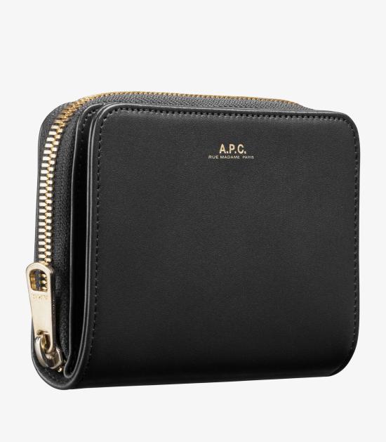  아페쎄 반지갑 PXAWVF63029 BLACK DOM - A.P.C.
