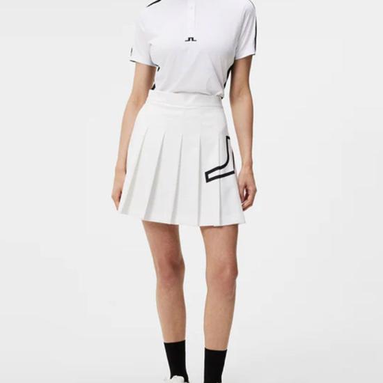  제이린드버그 숏 스커트 GWSD092930000 WHITE DOM - J LINDEBERG