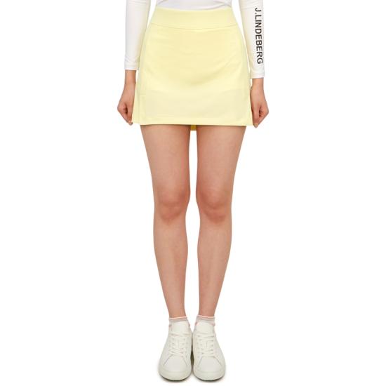  제이린드버그 숏 스커트 GWSD09350K056 WAX YELLOW DOM - J LINDEBERG
