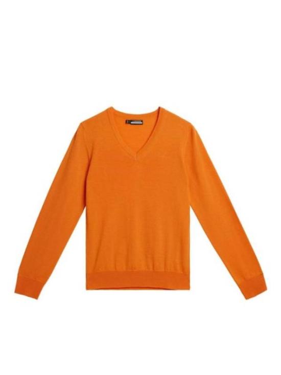  제이린드버그 스웨터 GWKW10955I064 PERSIMMON ORANGE DOM