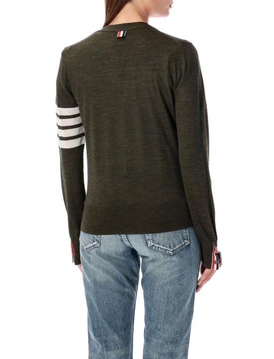  톰브라운 가디건 FKC334AY1014322 DARK GREEN DOM - THOM BROWNE