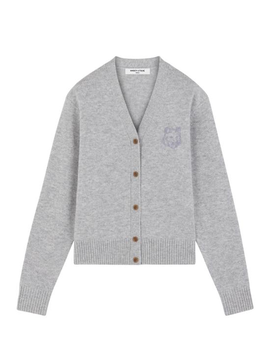  메종키츠네 가디건 NW00510KT1112H120 LIGHT GREY MELANGE DOM