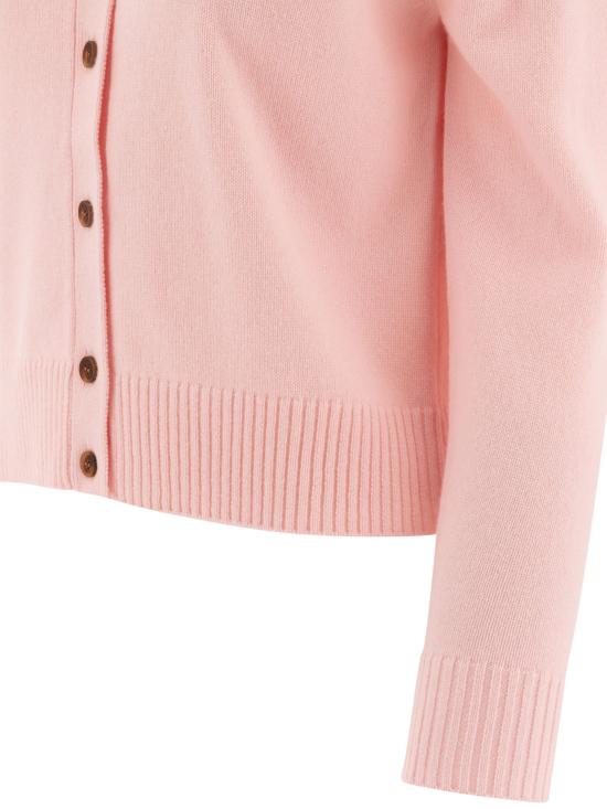  메종키츠네 가디건 NW00510KT1112P600 LIGHT PINK DOM - MAISON KITSUNE
