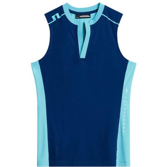  제이린드버그 트레이닝 티셔츠 AWJT11286O341 ESTATE BLUE DOM