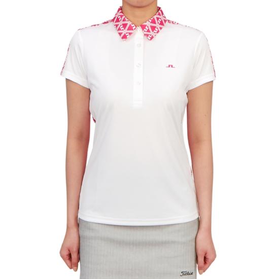  제이린드버그 폴로 티셔츠 GWJT090120000 WHITE DOM - J LINDEBERG