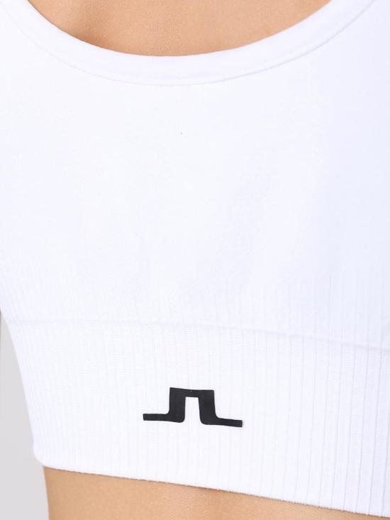  제이린드버그 민소매 티셔츠 GWJT093570000 WHITE DOM - J LINDEBERG