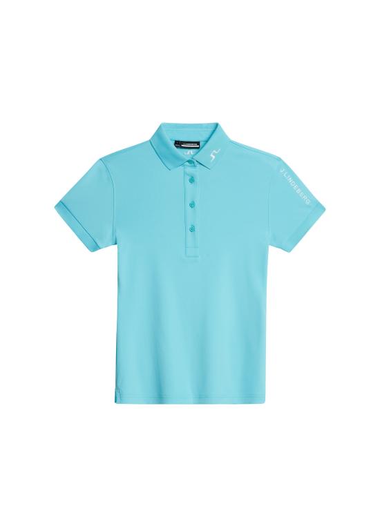  제이린드버그 트레이닝 티셔츠 GWJT11418O140 BLUE CURACAO DOM