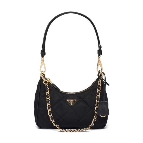 25FW 프라다 숄더백 1BC2042AOSF0002VQOO BLACK DOM
