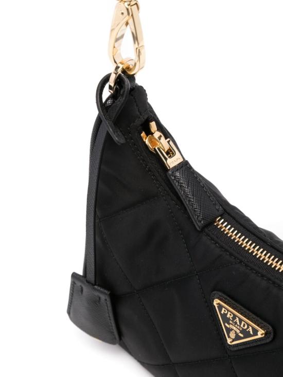 26SS 프라다 리에디션 1995 체인 리나일론 미니백 1BC204 2AOS F0002 BLACK DOM - PRADA