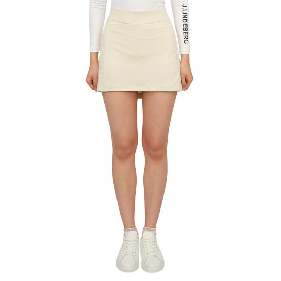 제이린드버그 숏 스커트 GWSD09350E031 ALMOND MILK DOM - J LINDEBERG