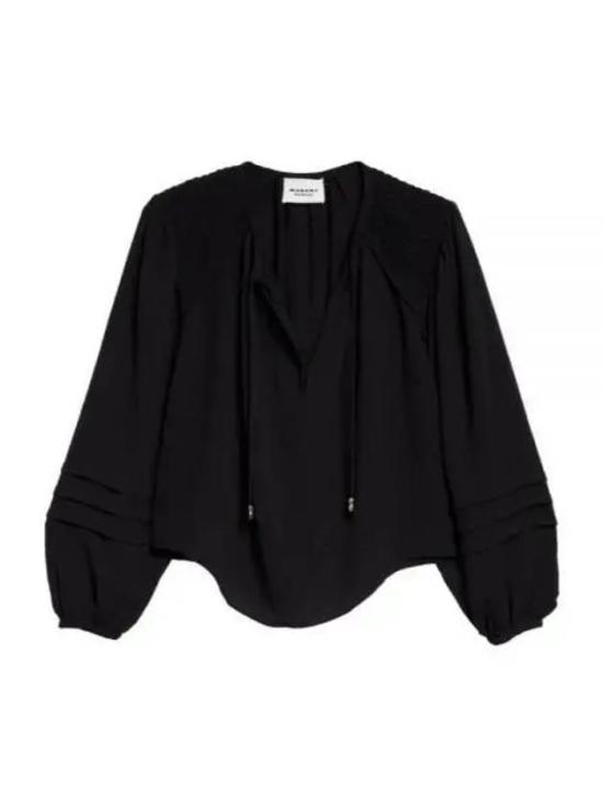  이자벨마랑 블라우스 HT0314FAB1J05E01BK BLACK DOM
