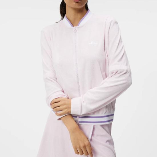  제이린드버그 봄버 자켓 GWJS10148S046 CRADLE PINK DOM - J LINDEBERG