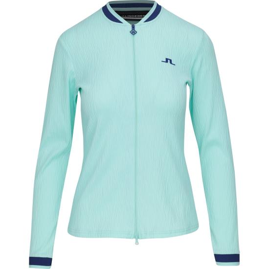  제이린드버그 봄버 자켓 GWJS09457O492 ARUBA BLUE DOM