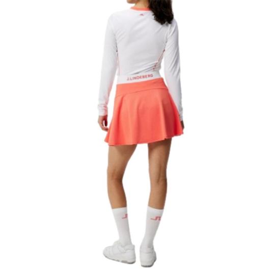  제이린드버그 AMELIA 롱슬리브 티셔츠 AWJT10056 0000 WHITE DOM - J LINDEBERG