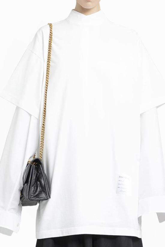  발렌시아가 반팔 티셔츠 739028TPVN49000 DOM