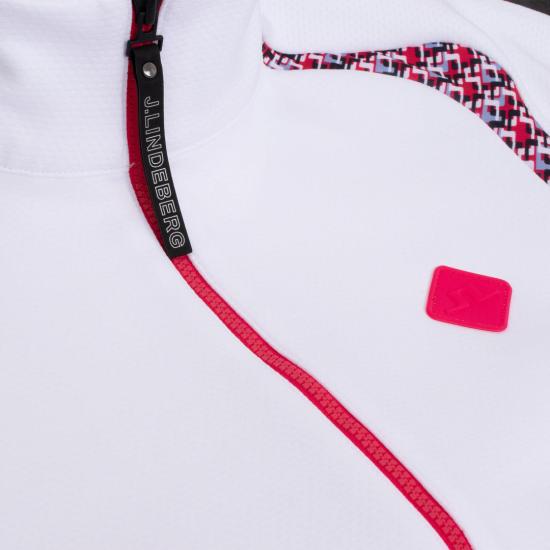  제이린드버그 자켓 AWJS09509Q280 JL MICRO BRIDGE ROSE RED DOM - J LINDEBERG