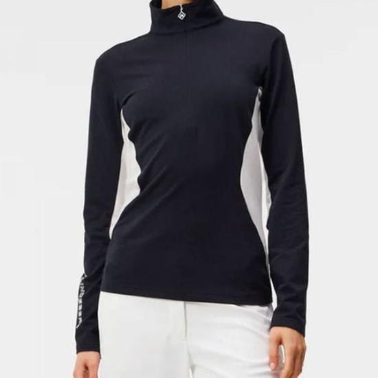  제이린드버그 긴팔 티셔츠 AWJS089859999 BLACK DOM