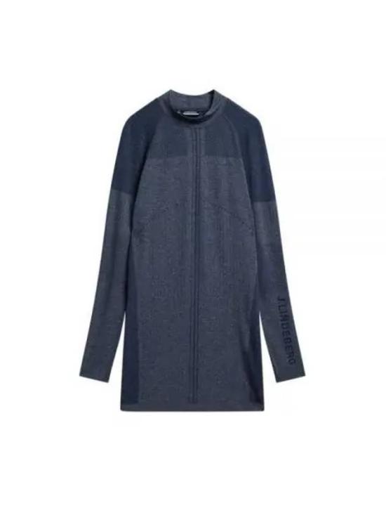  제이린드버그 숏 스커트 GWSD088336881 NAVY MELANGE DOM