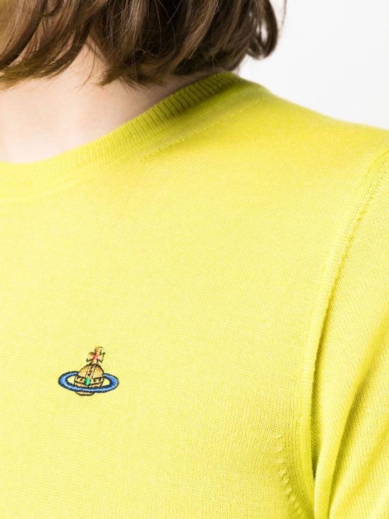  비비안웨스트우드 니트 18030020Y000QE401 NEON YELLOW DOM - VIVIENNE WESTWOOD
