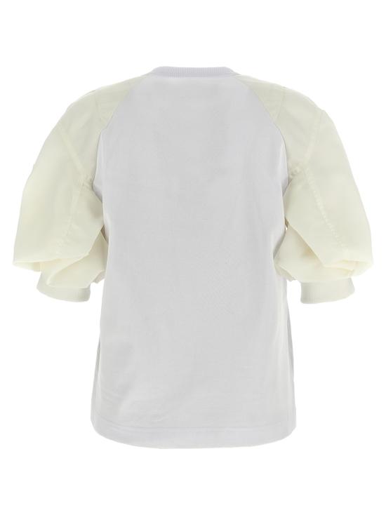 25FW 사카이 반팔 티셔츠 SCW239104 White - SACAI