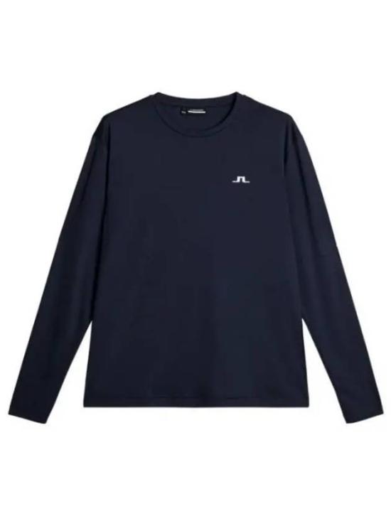  제이린드버그 긴팔 티셔츠 AMJT10666 6855 JL NAVY DOM