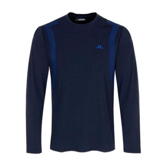  제이린드버그 긴팔 티셔츠 AMJT10675 6855 JL NAVY DOM