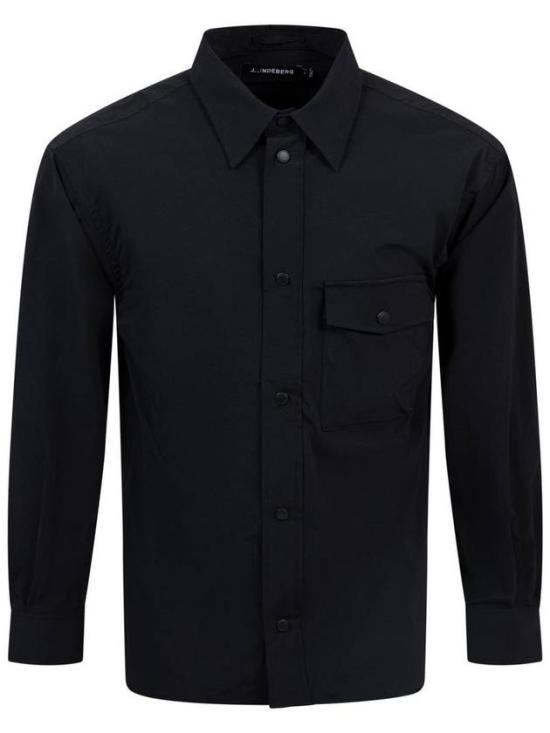  제이린드버그 긴팔 셔츠 FMOS132219999 BLACK DOM