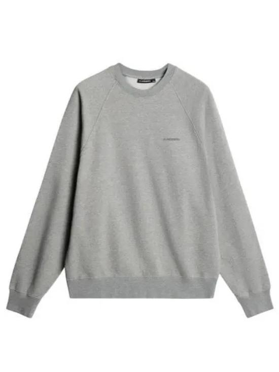  제이린드버그 긴팔 티셔츠 FMJS11613U187 LIGHT GREY MELANGE DOM