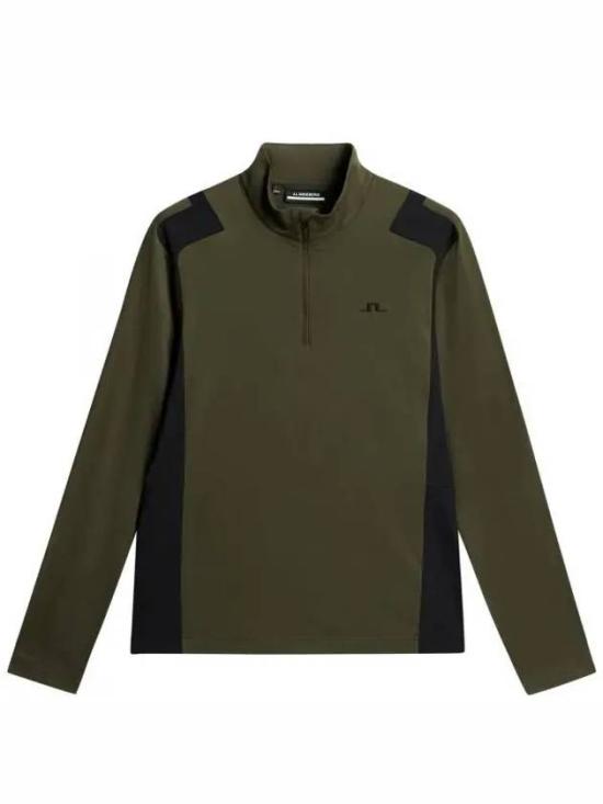  제이린드버그 긴팔 티셔츠 GMJS10952M354 FOREST GREEN DOM