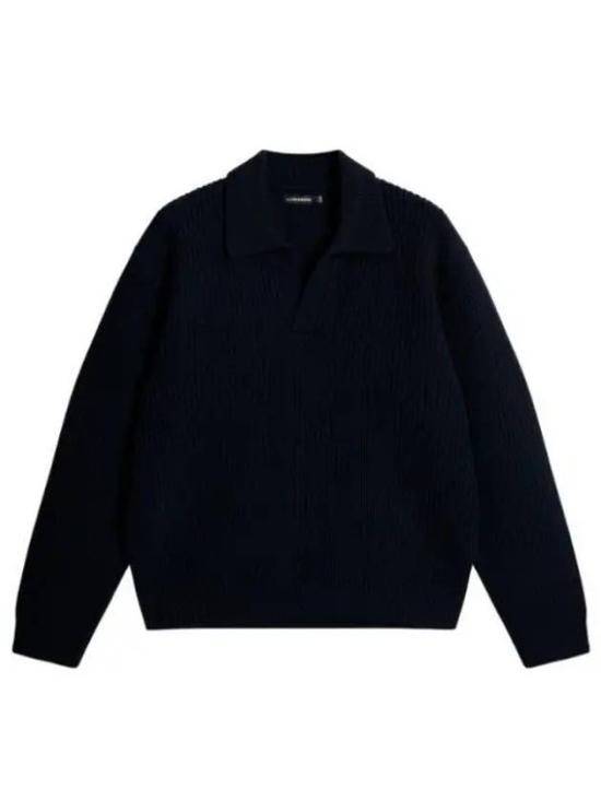  제이린드버그 스웨터 FMKW116476855 JL NAVY DOM