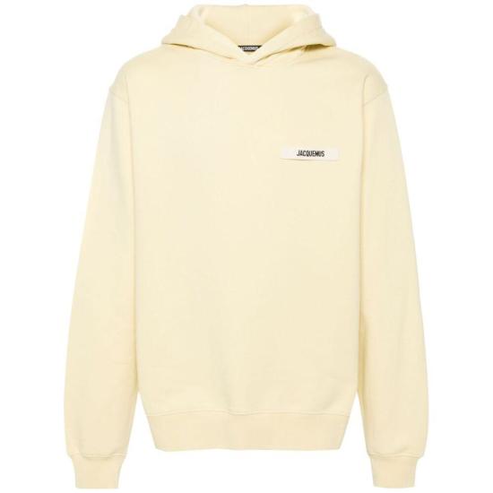  자크뮈스 후드 티셔츠 245JS2472036212 LIGHT YELLOW DOM