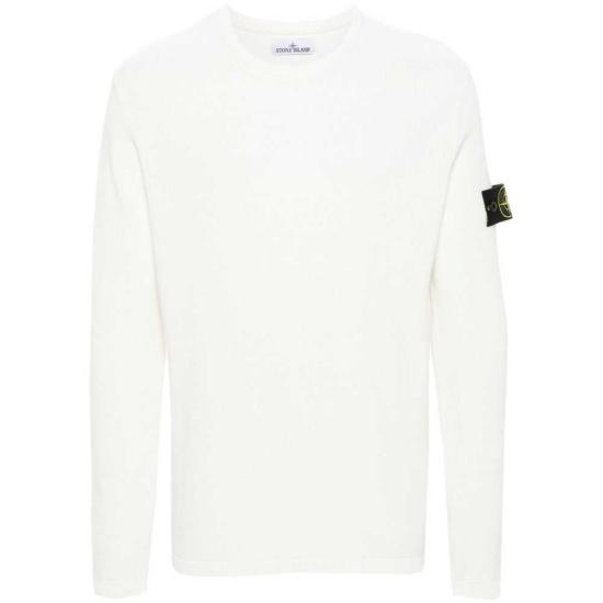  스톤 아일랜드 스웨터 8015514D8V0001 WHITE DOM