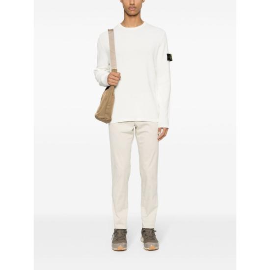  스톤 아일랜드 스웨터 8015514D8V0001 WHITE DOM - STONE ISLAND