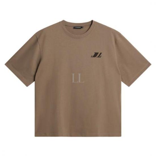  제이린드버그 트레이닝 티셔츠 FMJT10419E189 WALNUT DOM