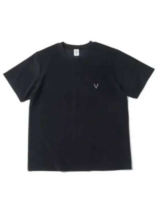  사우스투웨스트에잇 반팔 티셔츠 OT613D BLACK DOM