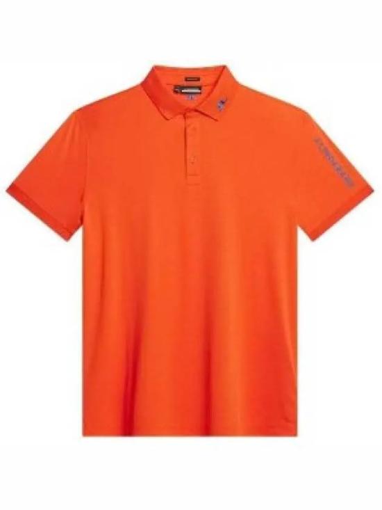  제이린드버그 트레이닝 티셔츠 GMJT09157I182 TANGERINE TANGO MELANGE DOM