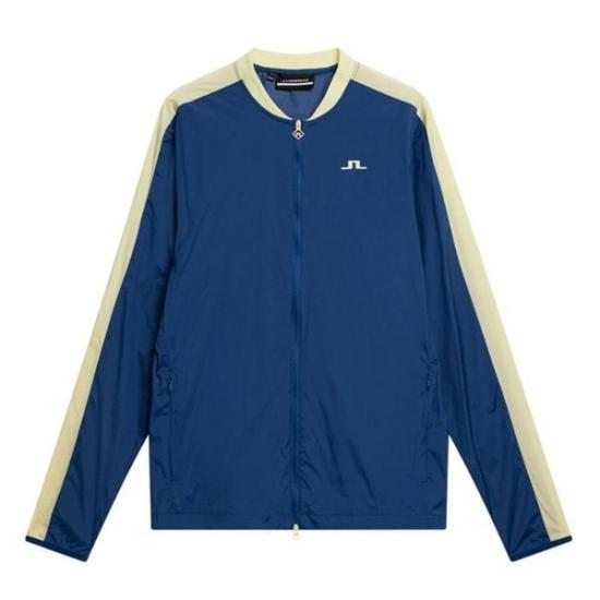  제이린드버그 봄버 자켓 GMOW10336O341 ESTATE BLUE DOM