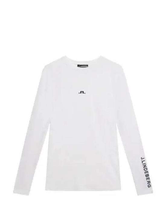  제이린드버그 긴팔 티셔츠 GMJT091600000 WHITE DOM