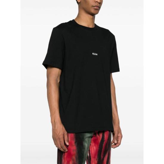  엠에스지엠 반팔 티셔츠 3640MM55024700299 BLACK DOM - MSGM