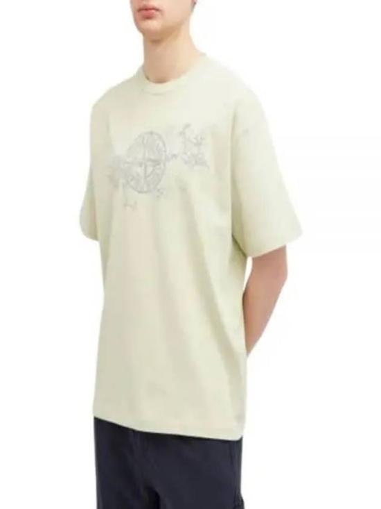  스톤 아일랜드 긴팔 티셔츠 80152RCE8V0051 PISTACHIO DOM