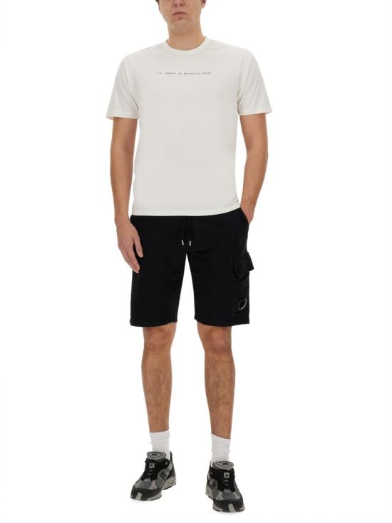  씨피 컴퍼니 반팔 티셔츠 16CLTS043A 006370W 101 WHITE DOM - C.P. COMPANY