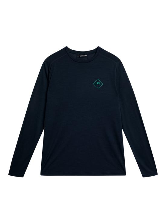  제이린드버그 긴팔 티셔츠 AMJT09276 6855 JL NAVY DOM