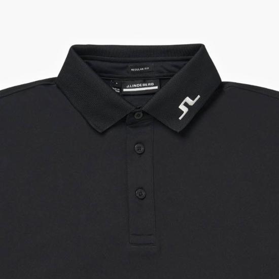  제이린드버그 트레이닝 티셔츠 GMJT085599999 BLACK DOM - J LINDEBERG