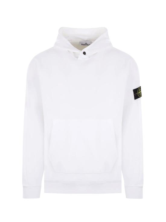  스톤 아일랜드 후드 티셔츠 791561252V0001 WHITE DOM
