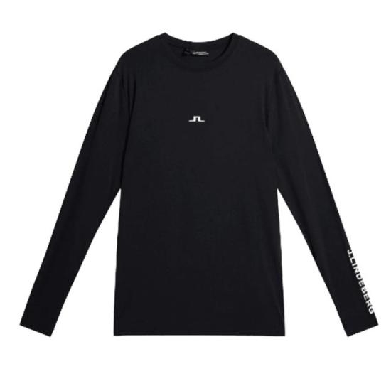  제이린드버그 긴팔 티셔츠 GMJT085829999 BLACK DOM