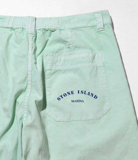  스톤 아일랜드 스트레이트 팬츠 7815317X3V0052 LIGHT GREEN DOM - STONE ISLAND