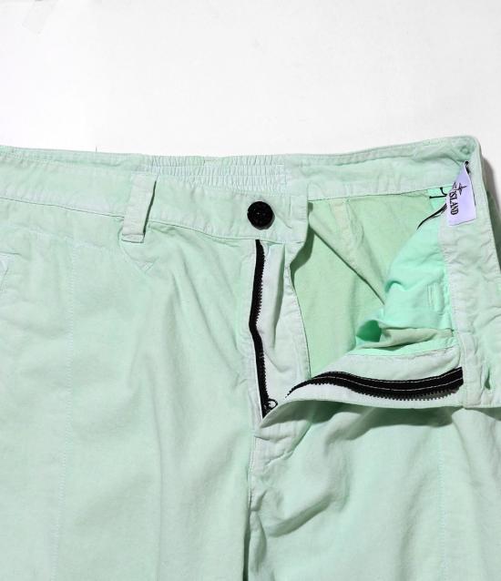  스톤 아일랜드 스트레이트 팬츠 7815317X3V0052 LIGHT GREEN DOM - STONE ISLAND
